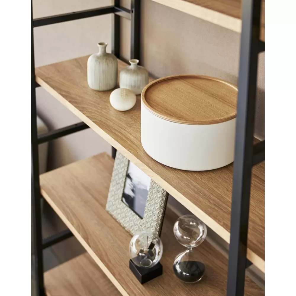 Yamazaki Joyeros^Bote Con Tapadera De Madera Rin