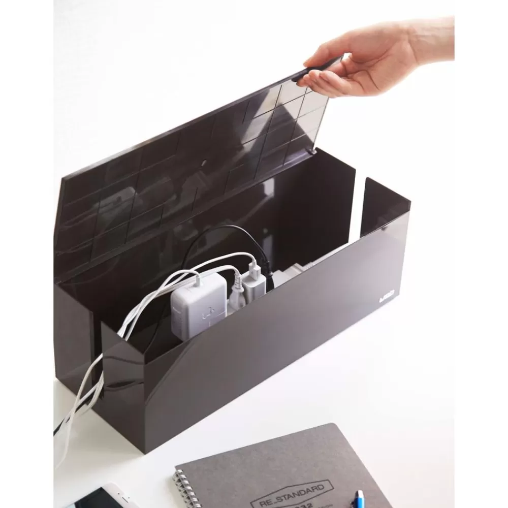 Yamazaki Material De Oficina^Caja Para Cables Web