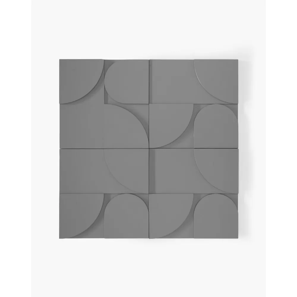 Westwing Collection Objetos Decorativos De Pared^Decoracion De Pared De Madera Massimo, 4 Uds.