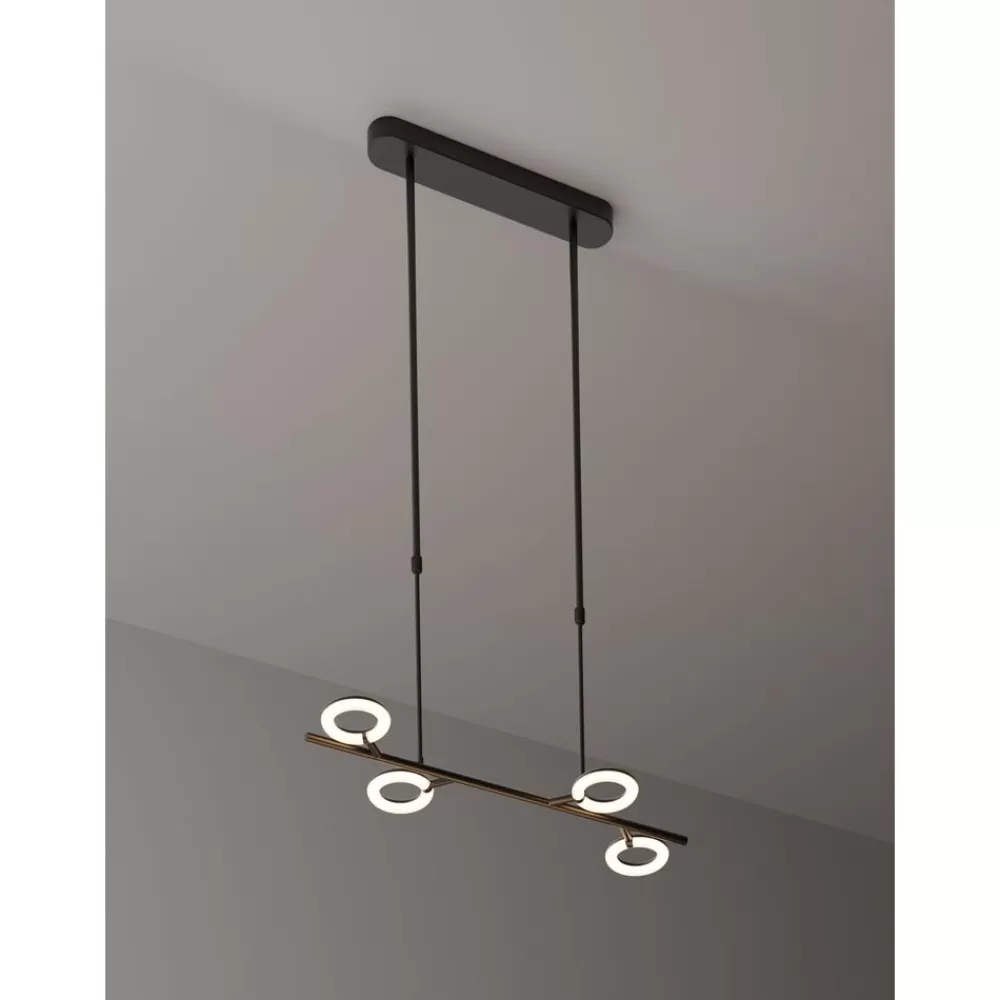 Westwing Collection Lamparas De Techo^Lampara De Techo Grande Led Odeon