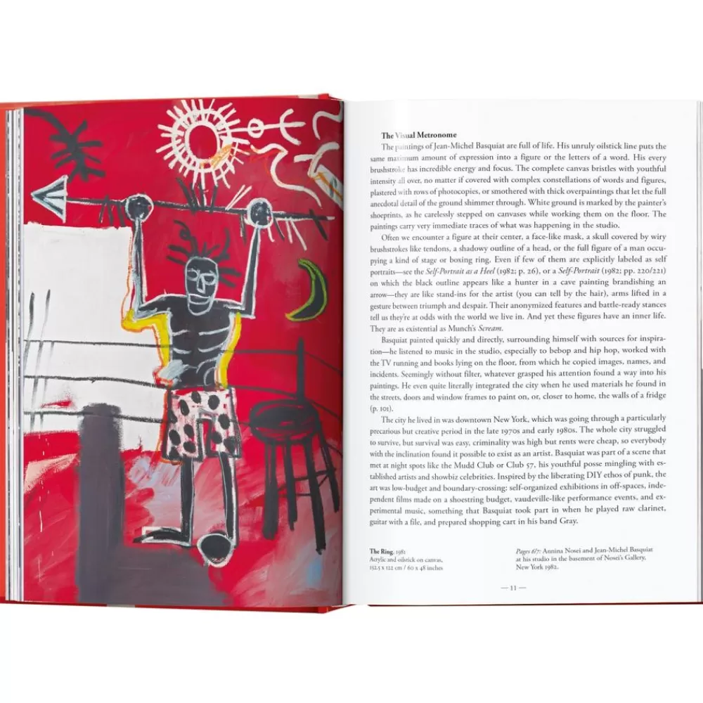 Taschen Verlag Libros Decorativos^Libro Ilustrado Basquiat