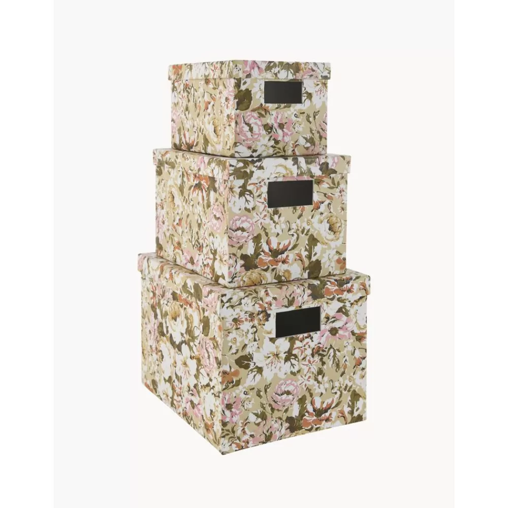 Ellos Home Cajas De Almacenaje^Set De Cajas Rose, 3 Uds.