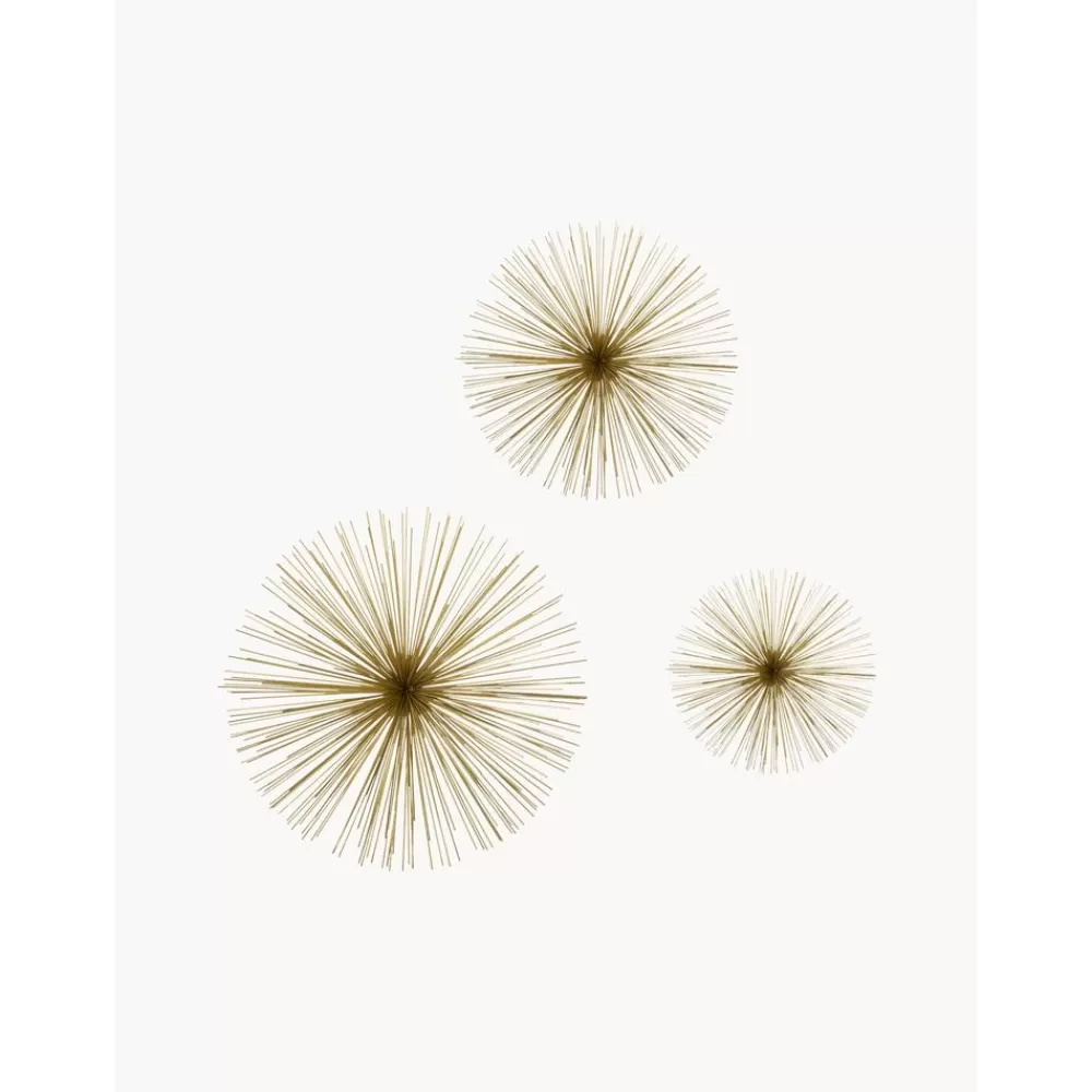 Westwing Collection Objetos Decorativos De Pared^Set Decoraciones De Pared Spike, 3 Pzas.