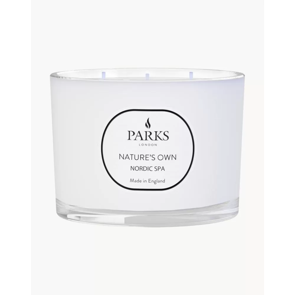Parks London Velas Perfumadas^Vela Perfumada De Tres Mechas Nature'S Own (Vetiver, Jengibre Y Cardamomo)