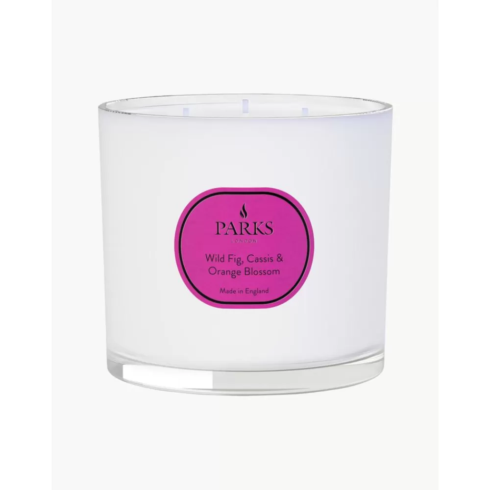 Parks London Velas Perfumadas^Vela Perfumada De Tres Mechas Vintage Aromatherapy (Higo Silvestre, Grosella Negra Y Azahar)