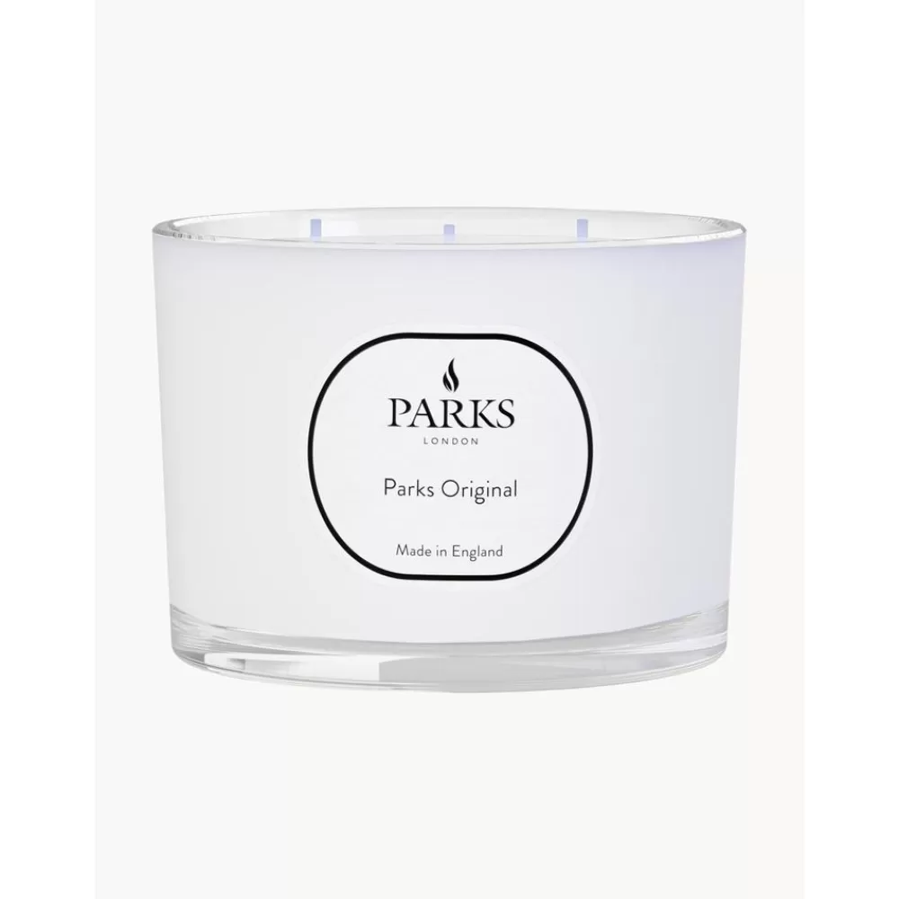 Parks London Velas Perfumadas^Vela Perfumada De Tres Mechas Vintage Aromatherapy (Vainilla, Pachuli Y Lavanda)