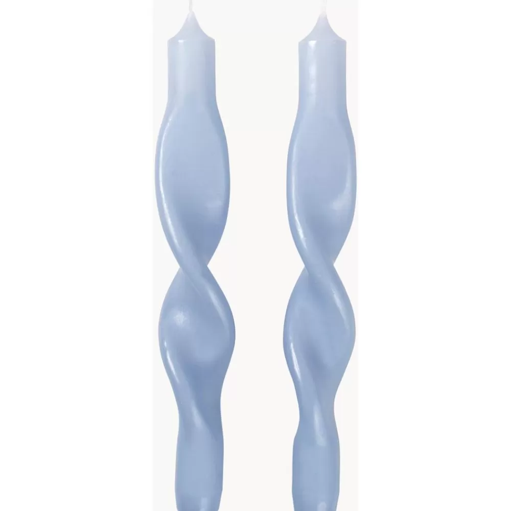 Broste Copenhagen Velas Decorativas^Velas Conicas Twist, 2Uds.