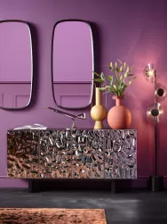 Kare Design Aparador De Acero Inoxidable Caldera