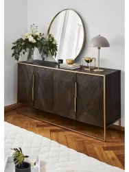 Westwing Collection Aparador De Madera De Mango Harry