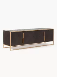 Westwing Collection Aparador De Madera De Mango Maciza Harry