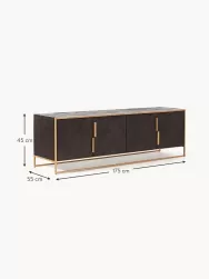 Westwing Collection Aparador De Madera De Mango Maciza Harry