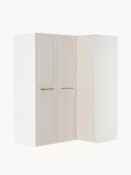 Westwing Collection Armario Esquinero Modular Charlotte, 3 Puertas (165 Cm), Diferentes Variantes