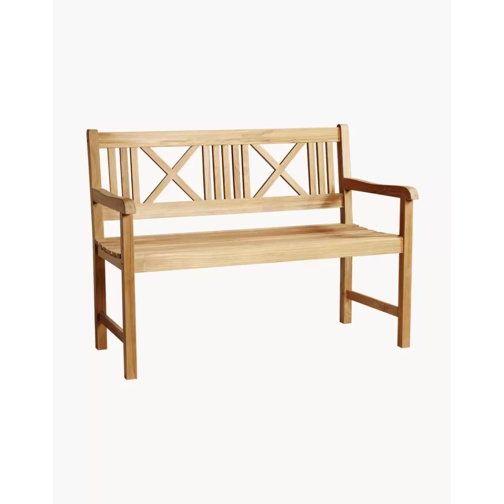 Cinas Muebles De Jardin^Banco De Madera De Teca Para Exterior Rosenborg