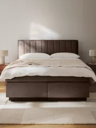 Westwing Collection Cama Continental Livia, Con Espacio De Almacenamiento