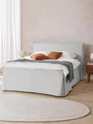 Westwing Collection Cama Continental Premium Violet