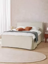 Westwing Collection Cama Continental Premium Violet