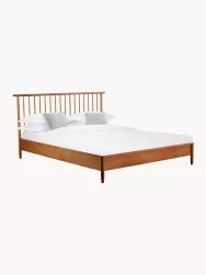 Westwing Collection Cama De Madera De Pino Maciza Windsor, Con Cabecero