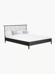Westwing Collection Cama De Madera De Pino Maciza Windsor, Con Cabecero