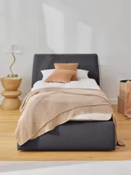 Westwing Collection Cama Individual Cloud, Con Espacio De Almacenamiento