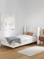 Westwing Collection Cama Individual De Terciopelo Dusk