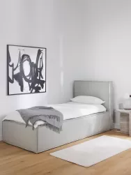 Westwing Collection Cama Individual Dream, Con Espacio De Almacenamiento