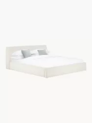 Westwing Collection Cama Tapizada Cloud, Con Espacio De Almacenamiento
