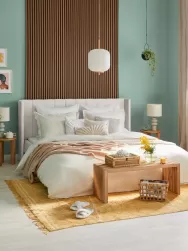Westwing Collection Cama Tapizada Dusk