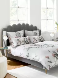 Westwing Collection Cama Tapizada En Terciopelo Glamour
