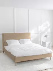 Westwing Collection Cama Tapizada En Terciopelo Peace