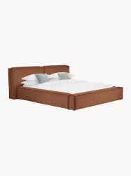Westwing Collection Cama Tapizada Lennon, Con Espacio De Almacenamiento