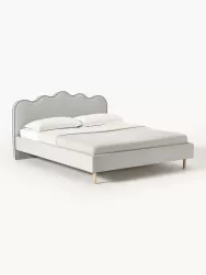 Westwing Collection Cama Tapizada Romy, Con Cabecero