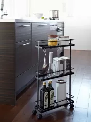 Yamazaki Carrito Organizador Con Ruedas Tower