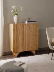 Westwing Collection Chiffonnier De Madera Maciza De Fresno Louis