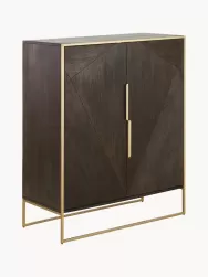 Westwing Collection Chiffonnier De Madera Maciza De Mango Harry
