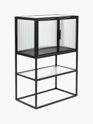 Dutchbone Chiffonnier De Vidrio Estriado Boli