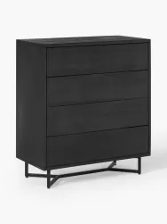 Westwing Collection Comoda De Madera De Mango Con Cajones Luca
