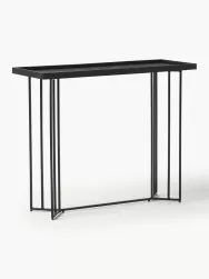 Westwing Collection Consola De Recibidor De Madera Maciza Luca