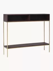 Westwing Collection Consola De Recibidor De Madera Maciza Lyle