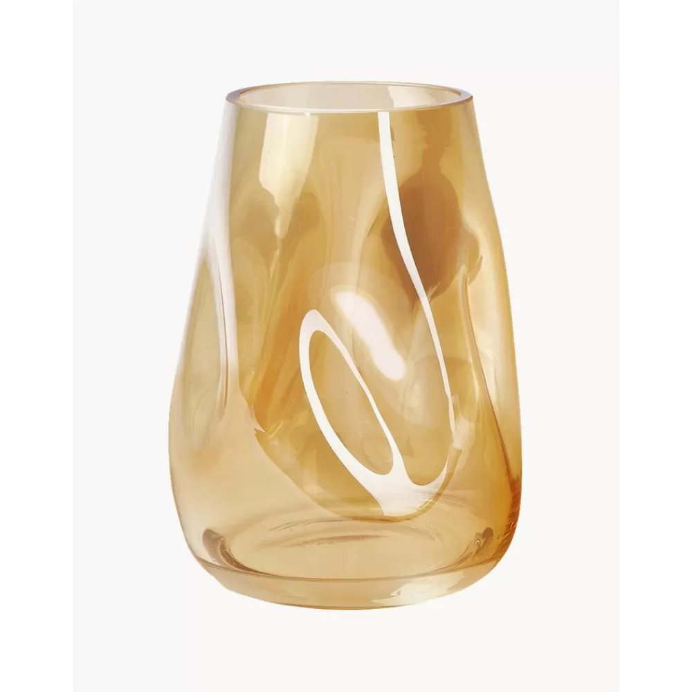 Westwing Collection Jarrones^Copas De Vino Blanco De Vidrio Sopladas Artesanalmente Ellery, 4 Uds.