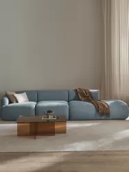Westwing Collection Divan Modular Grande En Tejido Boucle Sofia