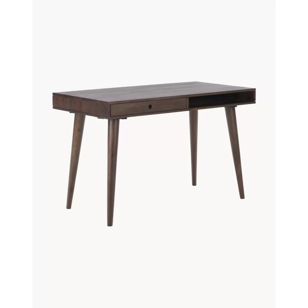 Westwing Collection Escritorios^Escritorio De Madera Maciza Con Cojon Tova
