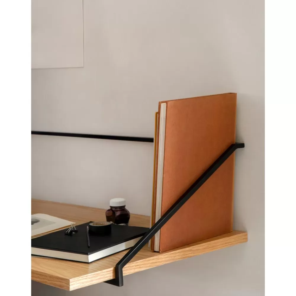 Audo Copenhagen Escritorios^Escritorio De Pared De Madera Y Metal Rail
