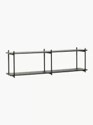Hübsch Estante De Pared De Madera De Eucalipto Norm