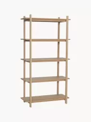 Hübsch Estanteria De Madera De Roble Epoch