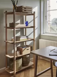 Hübsch Estanteria De Madera De Roble Epoch