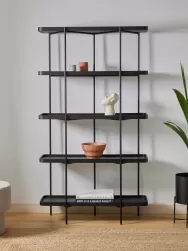 Westwing Collection Estanteria Grande De Madera Y Metal Renee