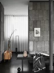 Kristina Dam Estructura De Divan De Madera De Roble Minimal