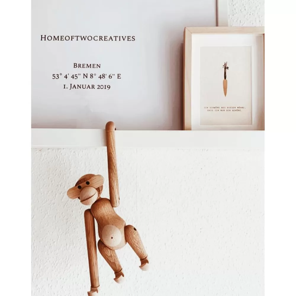 Kay Bojesen Figuras Decorativas^Figura Decorativa De Madera De Teca Affe