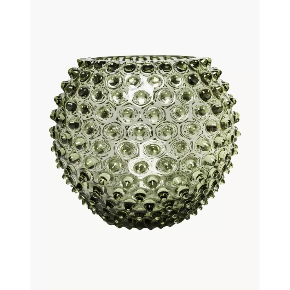 Anna von Lipa Jarrones^Jarron Artesanal Con Relieves Hobnail