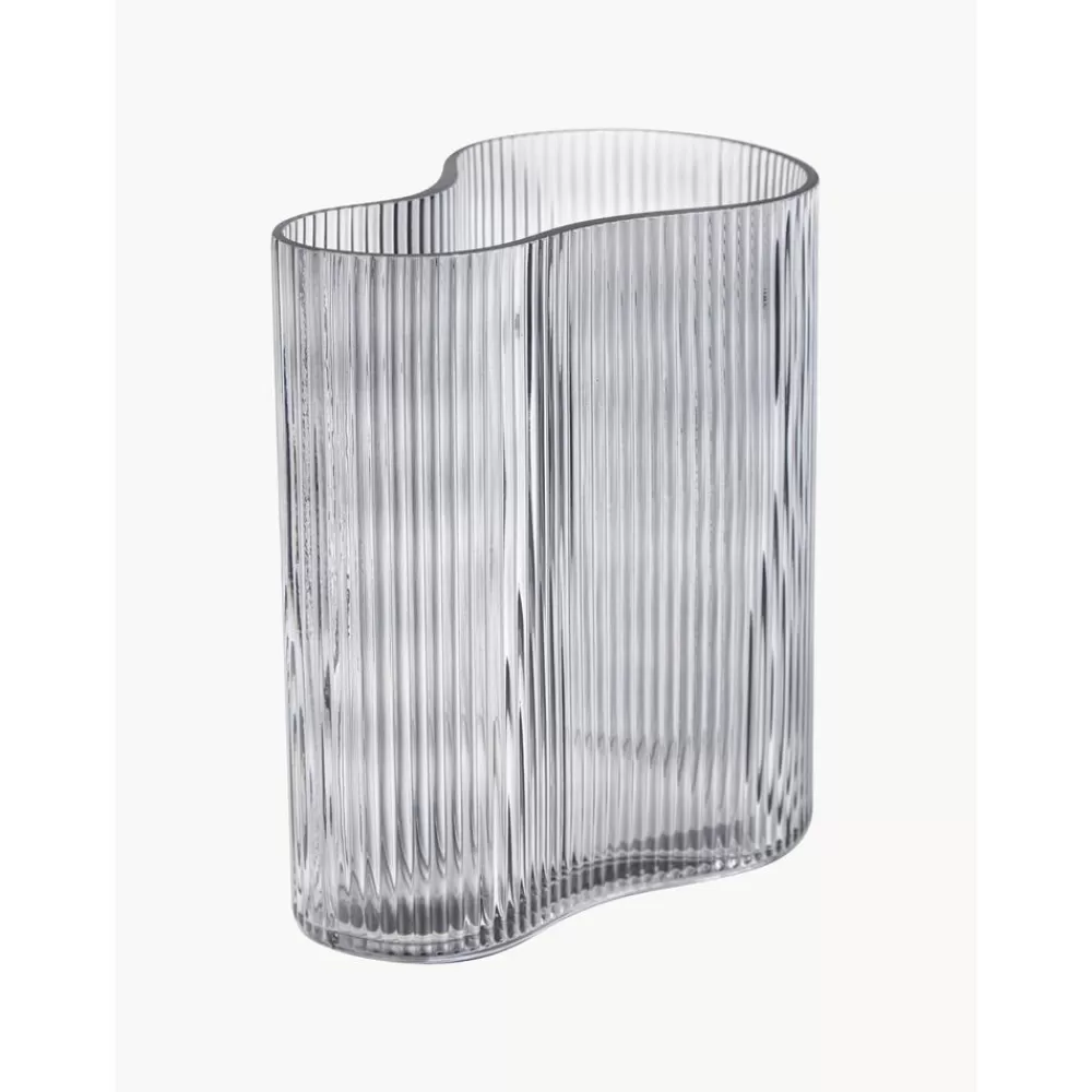 Westwing Collection Jarrones^Jarron Soplado Artesanalmente Con Relieve De Diseno Dawn